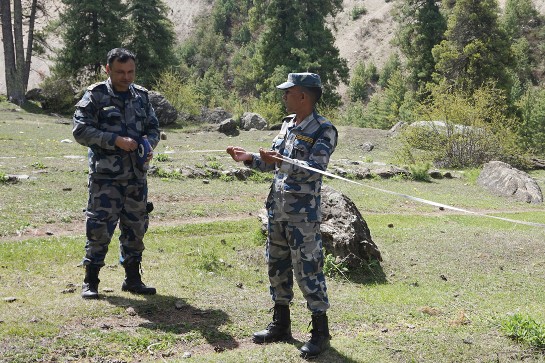 छाङ्गरुका सुरक्षाकर्मी भारतीय सञ्चारको भरमा  